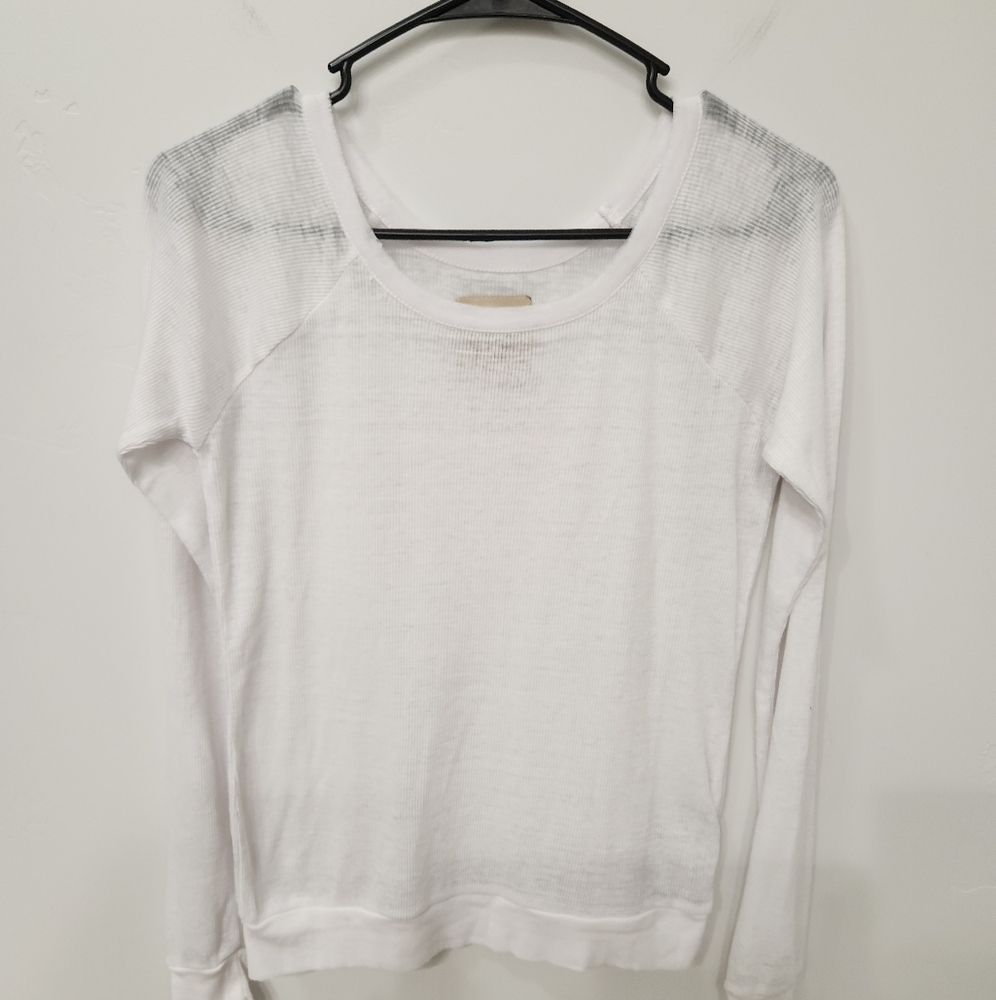 Chaser Burnout Long Sleeve Tee Size XS NWT